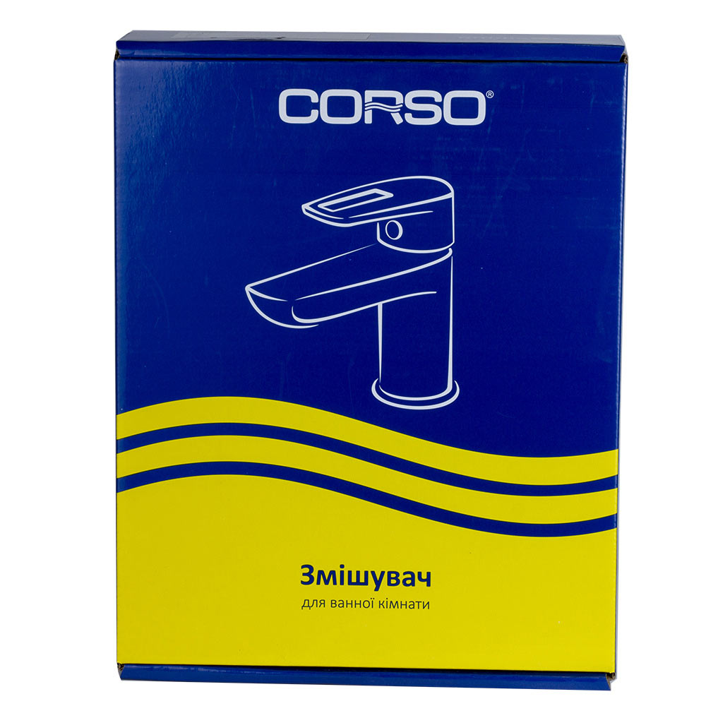 Змішувач для раковини Corso Maggiore Ø40 литий на шпильці