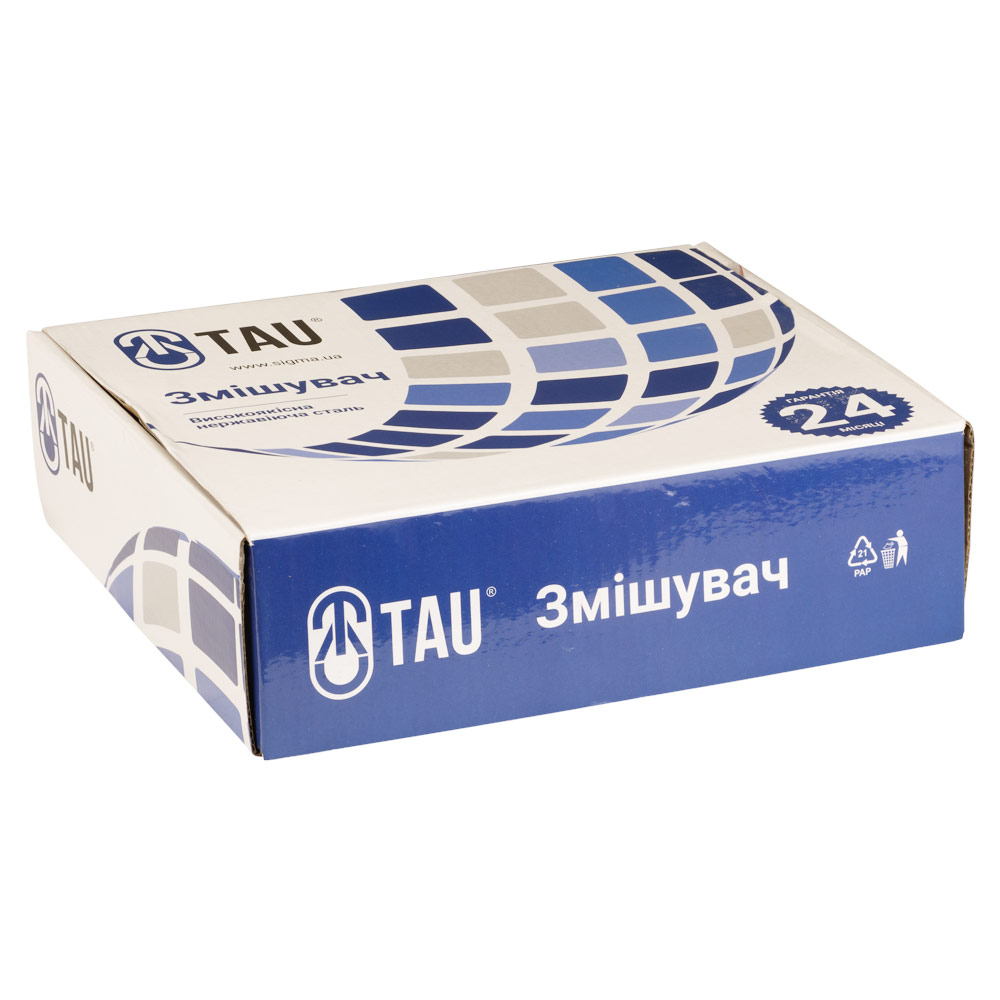 Змішувач для раковини TAU SS s18 Ø35 литий на гайці