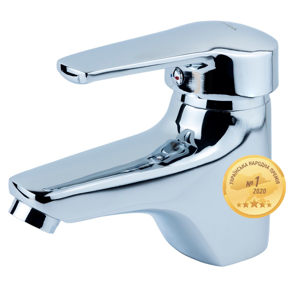 Змішувач для раковини Aquatica HM литий на гайці Ø40 мм