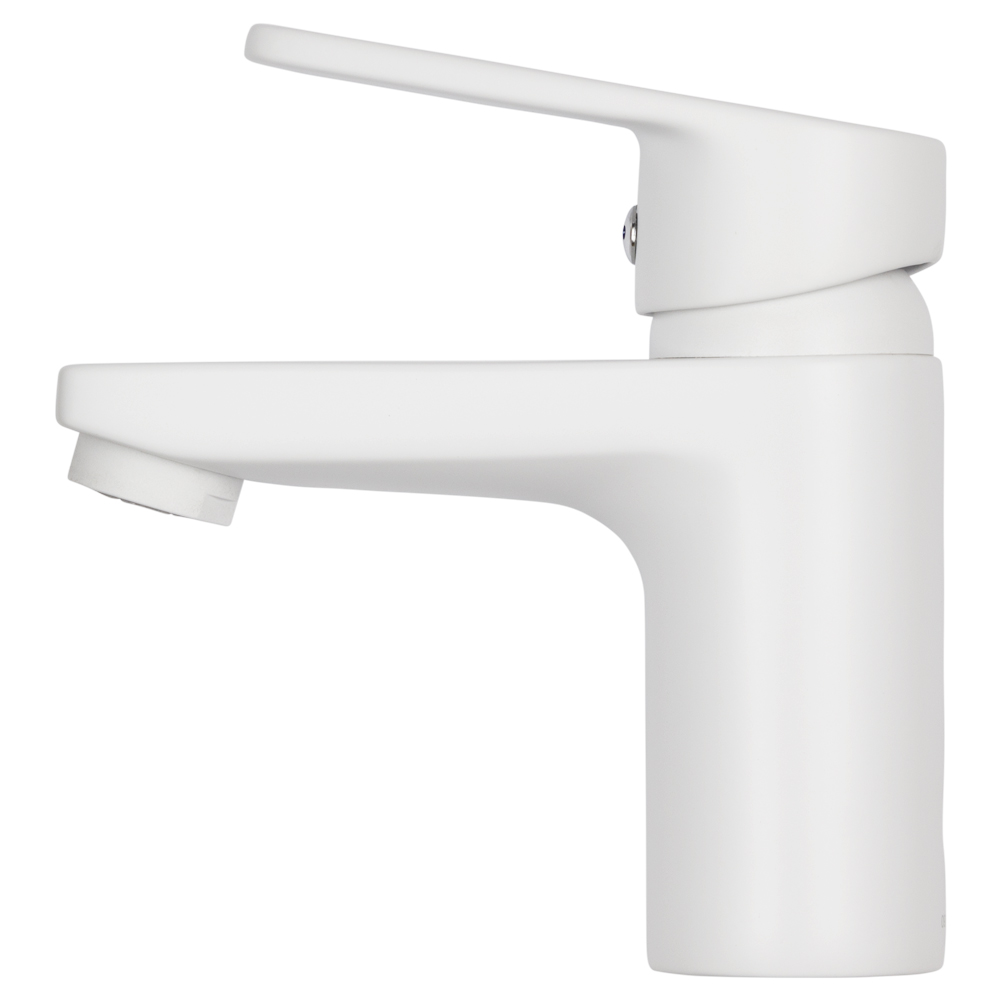 Змішувач для раковини Aquatica s37 (W) литий на шпильці Ø35 мм