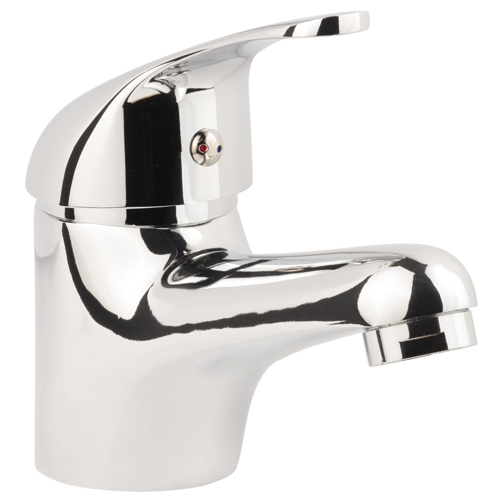 Змішувач для раковини Aquatica s55 литий на шпильці Ø40 мм