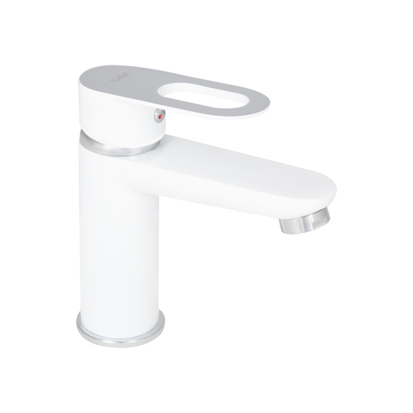 Змішувач для раковини Lidz Latwa 001 (k35) White (LDLAT001WHI45423)