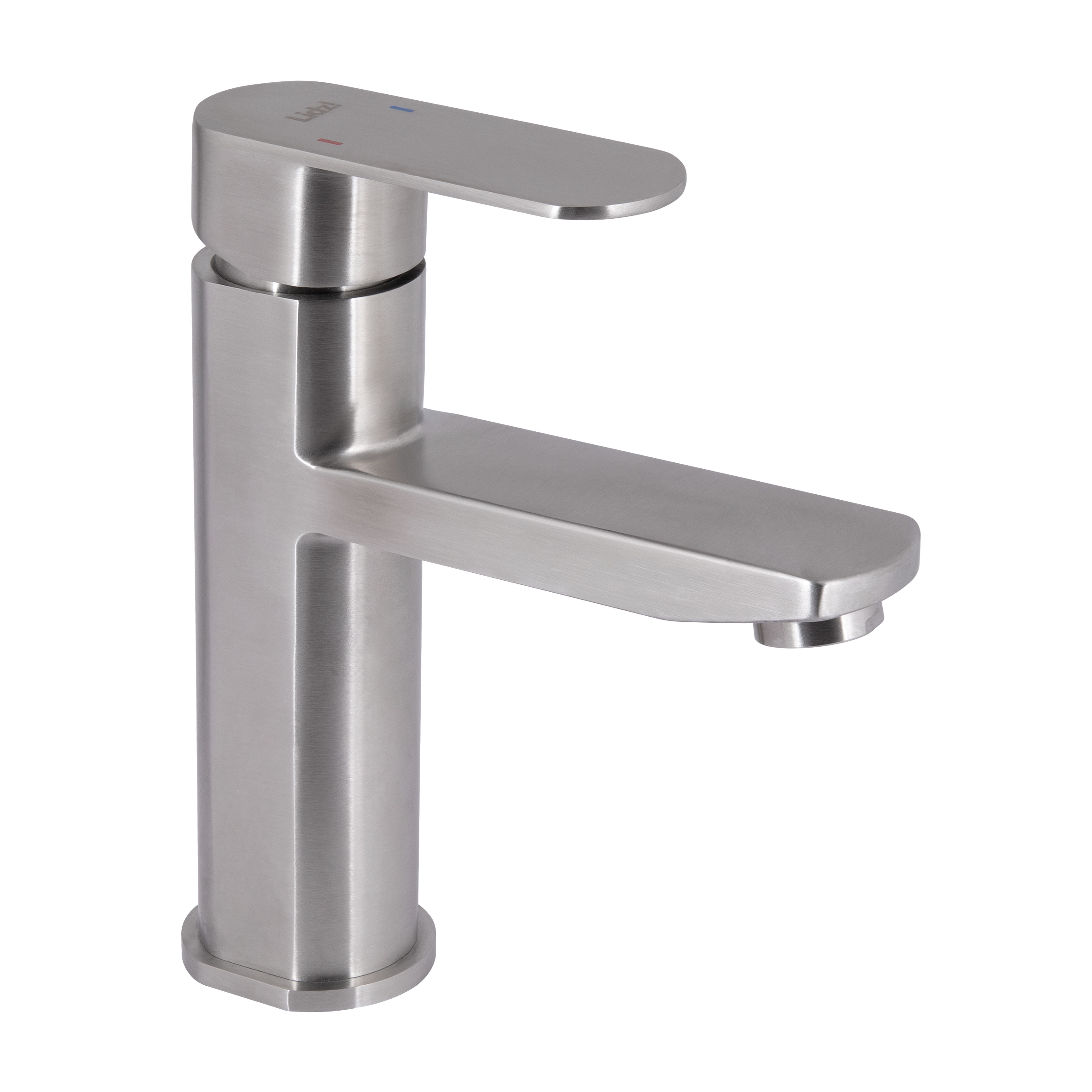 Змішувач для раковини Lidz Luna 001F (k35) Nickel (LDLUN001FNKS46094)