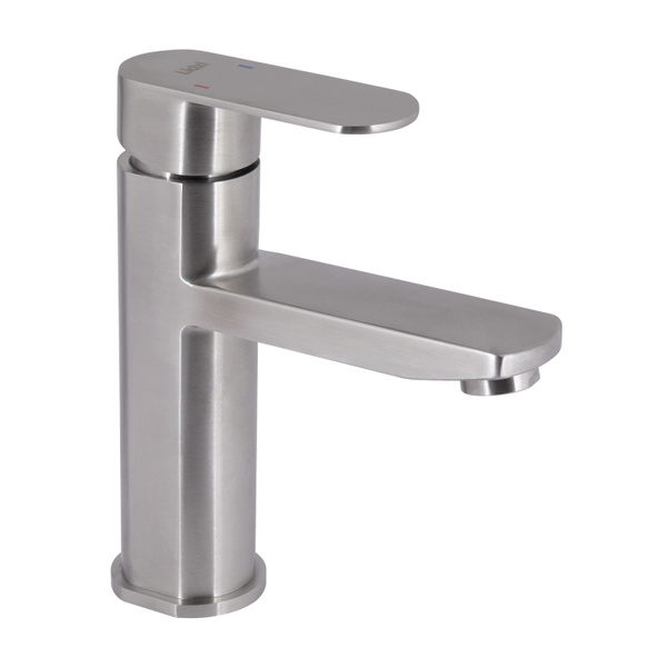 Змішувач для раковини Lidz Luna 001F (k35) Nickel (LDLUN001FNKS46094)