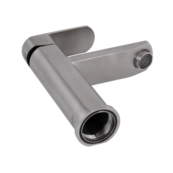 Змішувач для раковини Lidz Luna 001F (k35) Nickel (LDLUN001FNKS46094)