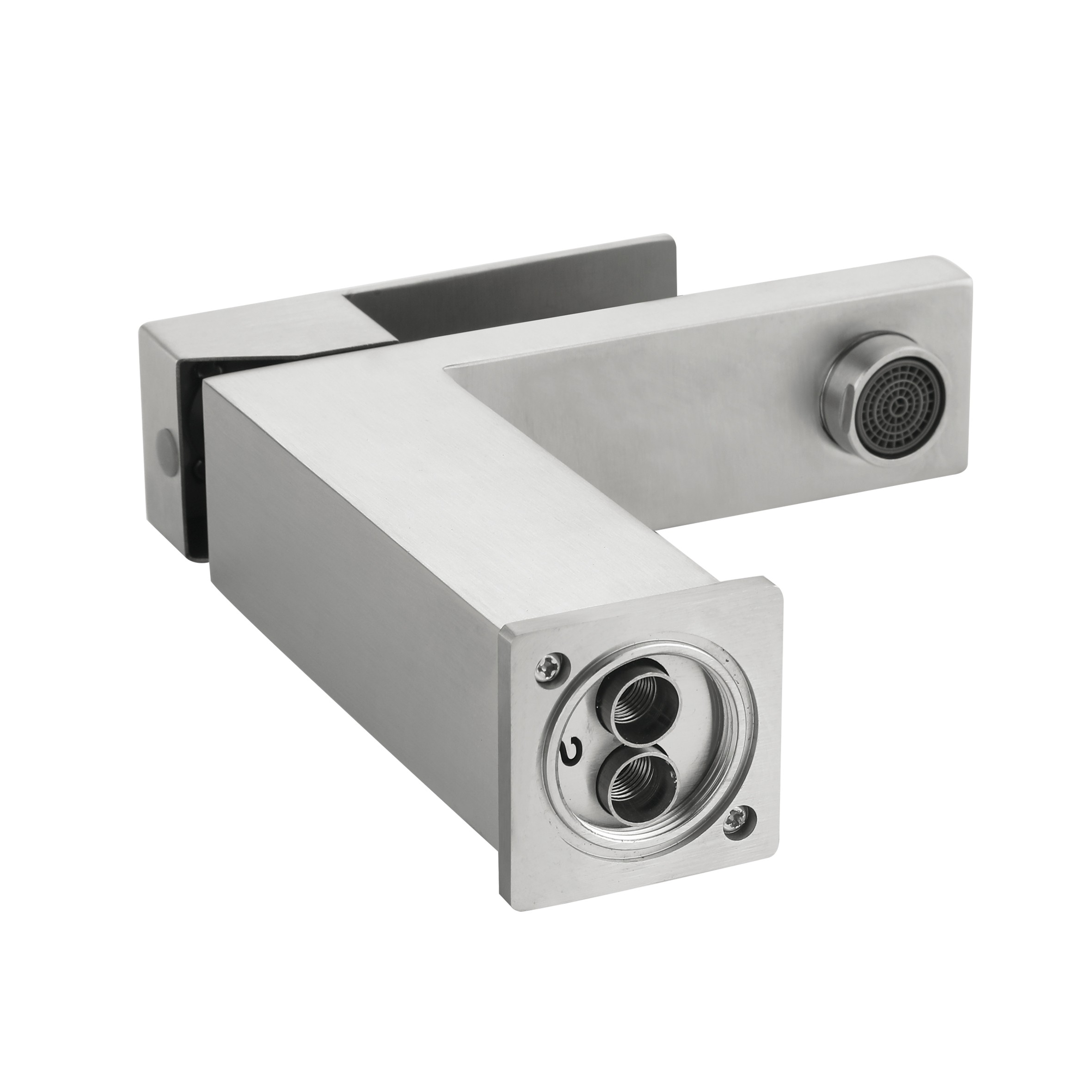 Смеситель для раковины низкий Lidz Helix 001F Nickel (k35) (LDHEL001FNKS49178)
