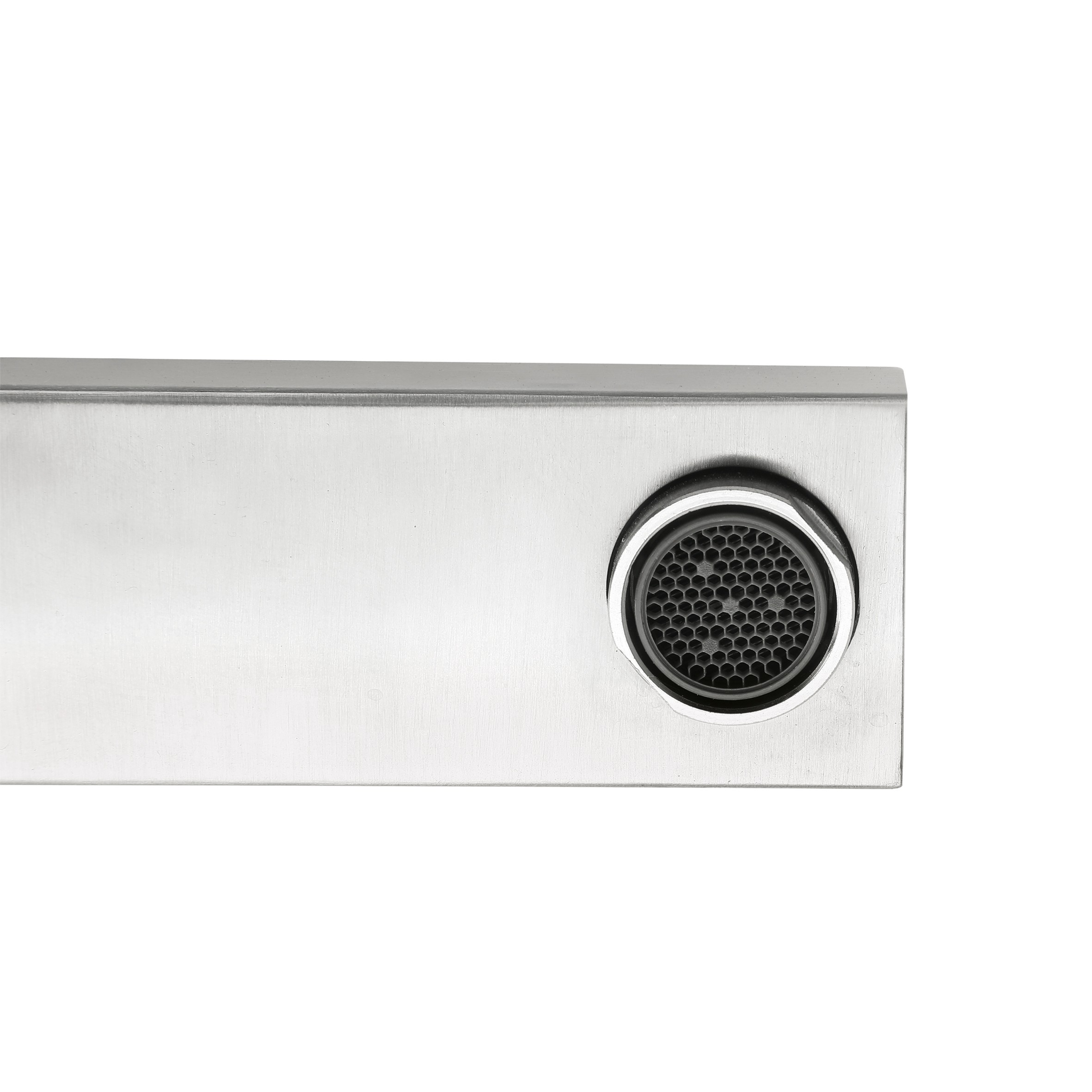 Смеситель для раковины низкий Lidz Nexus 001F Nickel (k35) (LDNEX001FNKS49184)