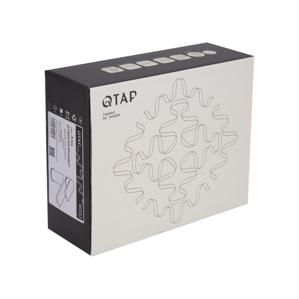 Змішувач для раковини Qtap Aries Chrome (QTARI270CRM45557)