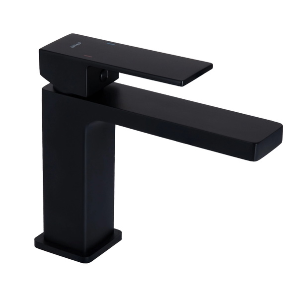 Змішувач для раковини Qtap Gemini Black Matt (QTGEM270BLM45674)