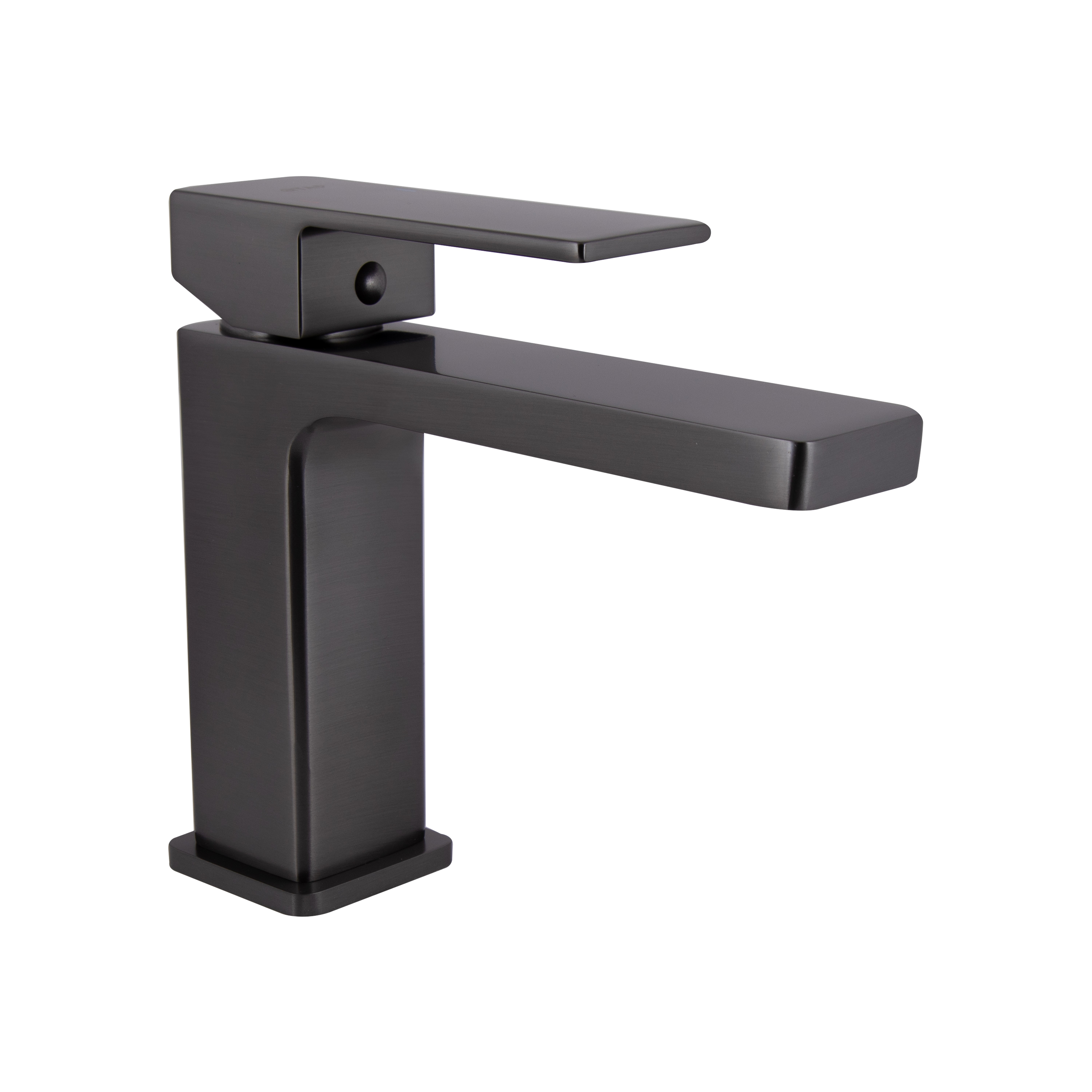 Змішувач для раковини Qtap Gemini Gunmetal Black PVD (QTGEM270GMB45676)