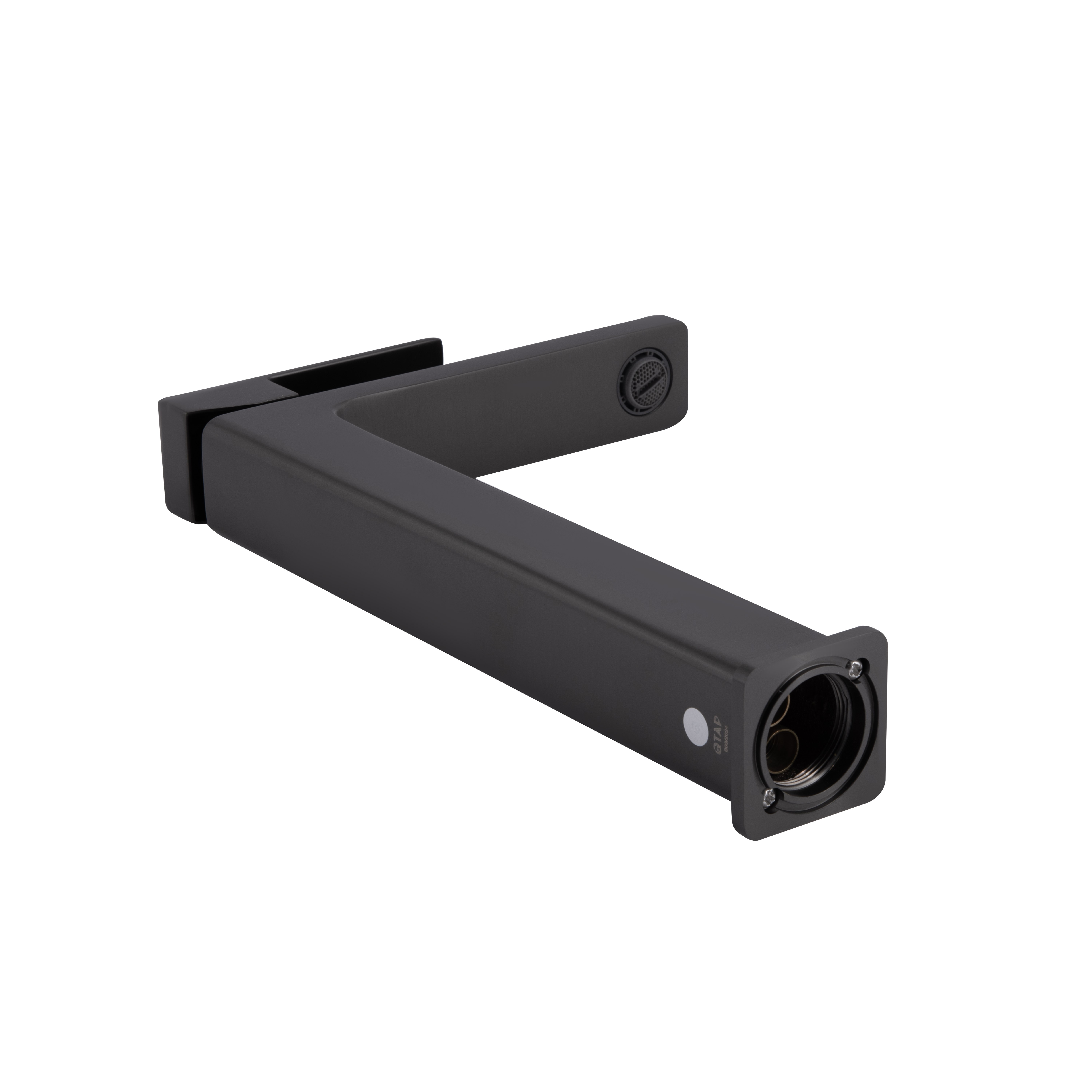 Змішувач для раковини Qtap Gemini високий Gunmetal Black PVD (QTGEM269GMB45680)
