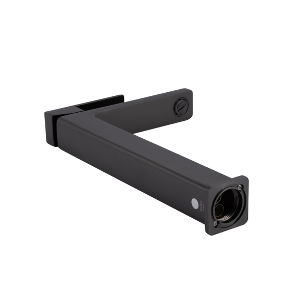 Змішувач для раковини Qtap Gemini високий Gunmetal Black PVD (QTGEM269GMB45680)