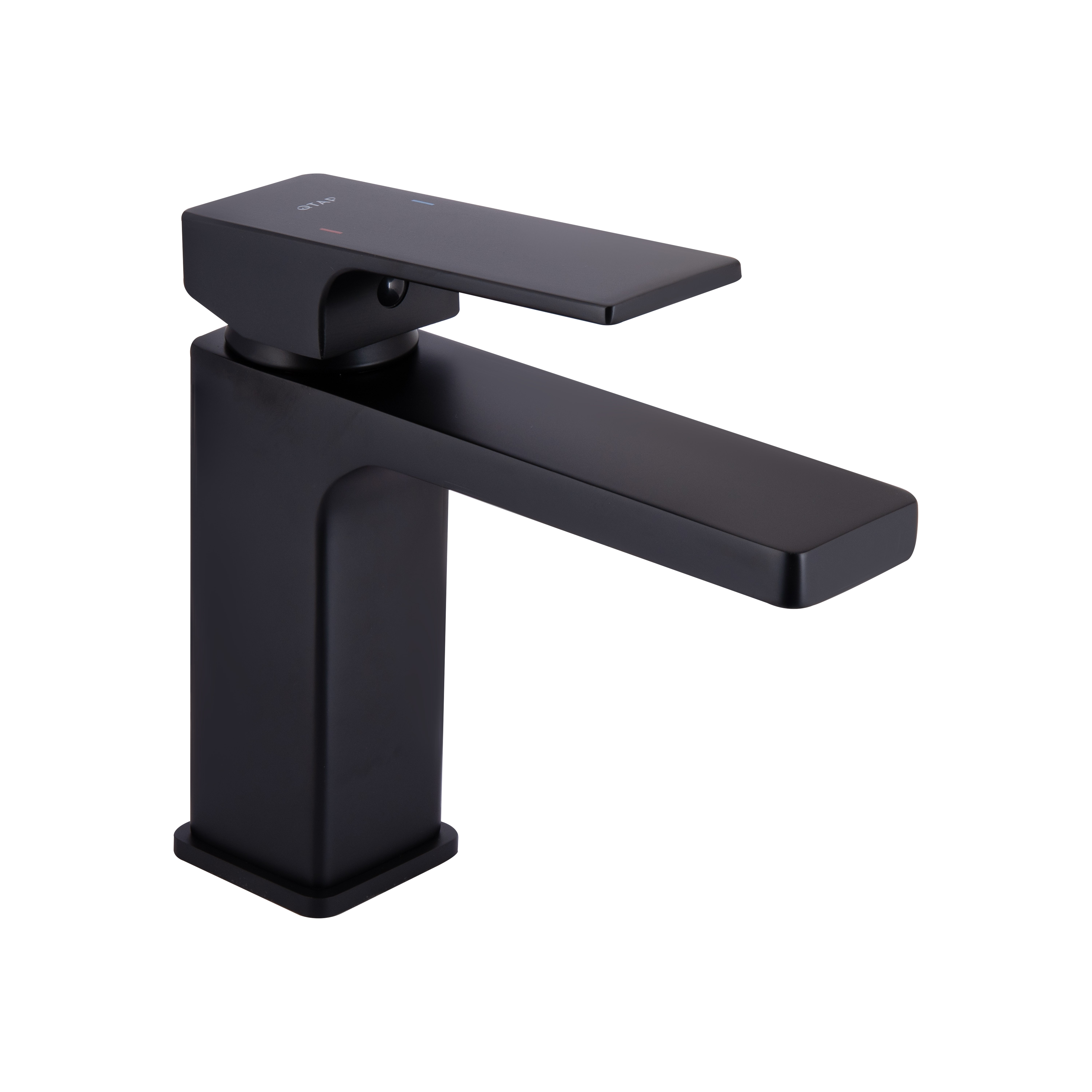 Змішувач для раковини Qtap Gemini (з гігієнічним душем) Black Matt (QTGEM272BLM45690)