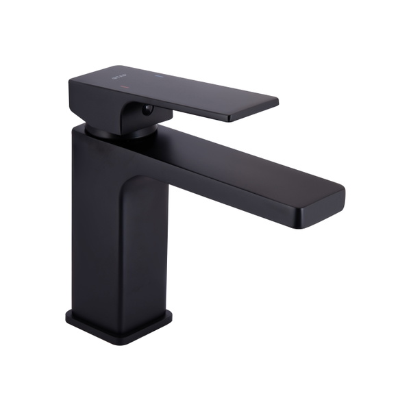 Змішувач для раковини Qtap Gemini (з гігієнічним душем) Black Matt (QTGEM272BLM45690)