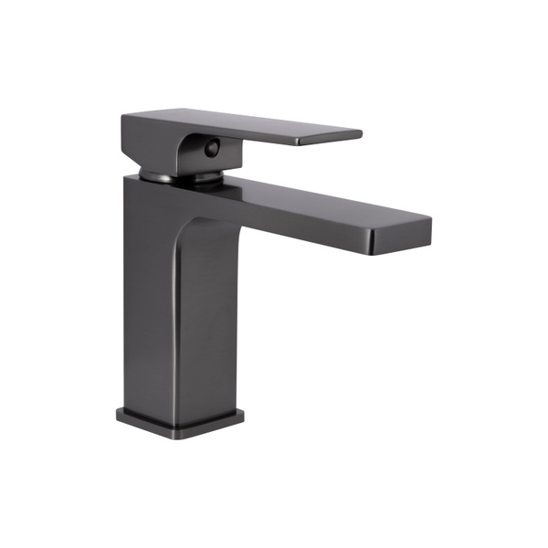 Змішувач для раковини Qtap Gemini (з гігієнічним душем) Gunmetal Black PVD (QTGEM272GMB45692)