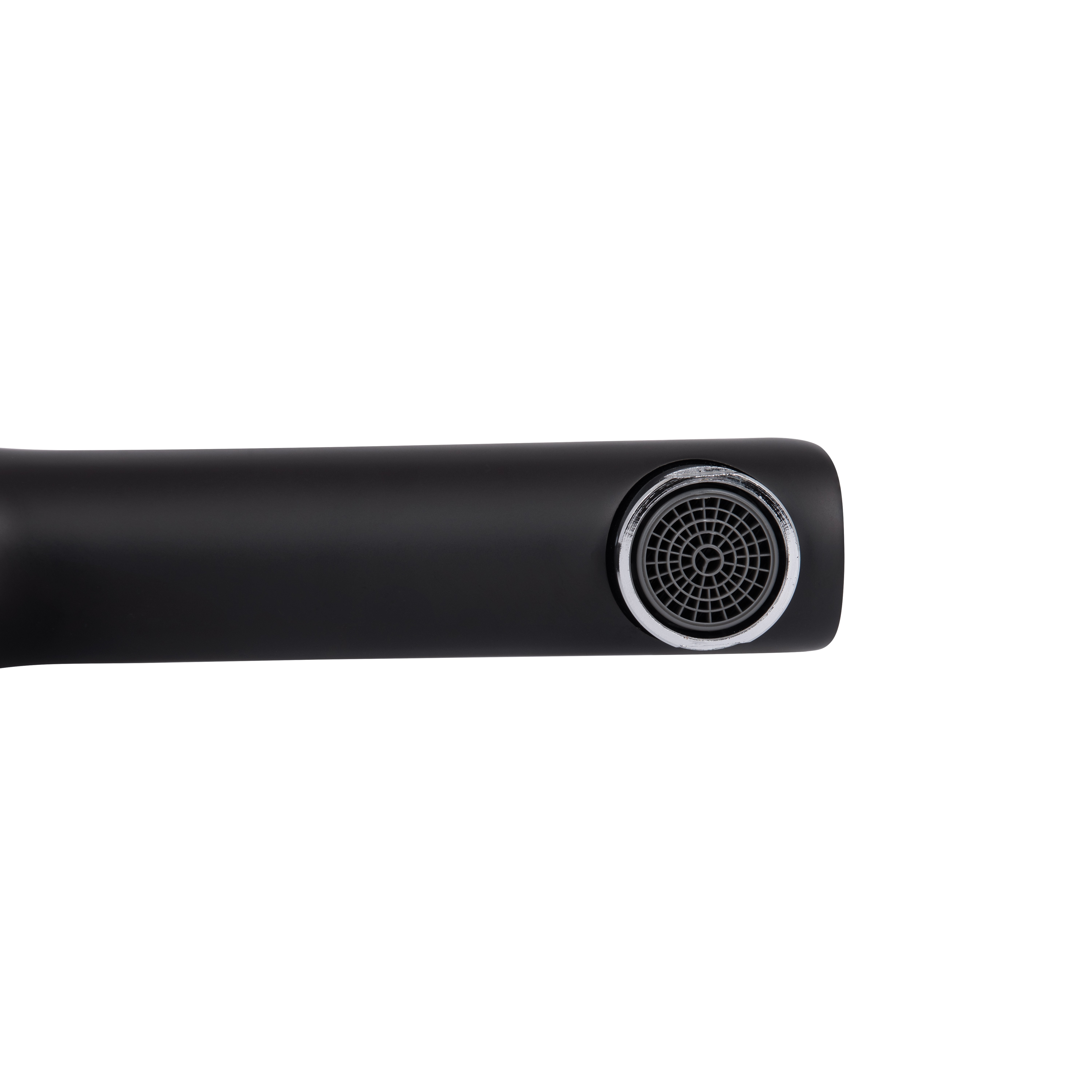 Змішувач для раковини Qtap Grand Chrome/Black (QTGRABCR001F)
