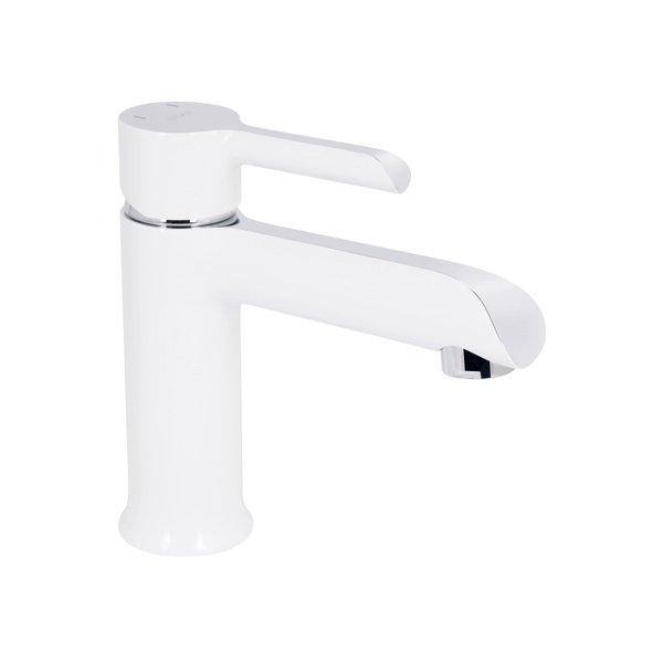 Змішувач для раковини Qtap Grand Chrome/White (QTGRAWCR001F)