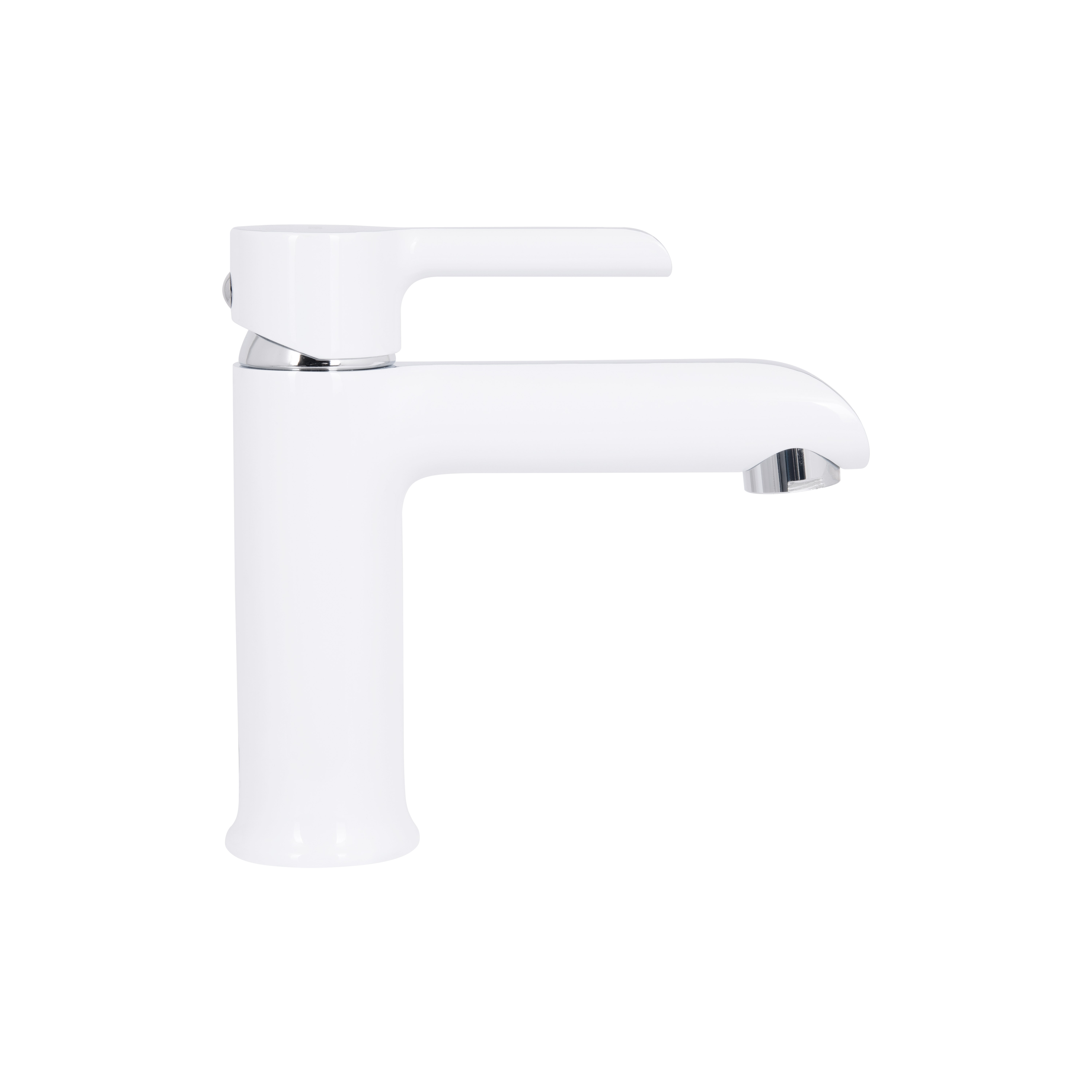 Змішувач для раковини Qtap Grand Chrome/White (QTGRAWCR001F)