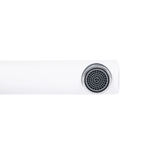 Змішувач для раковини Qtap Grand Chrome/White (QTGRAWCR001F)