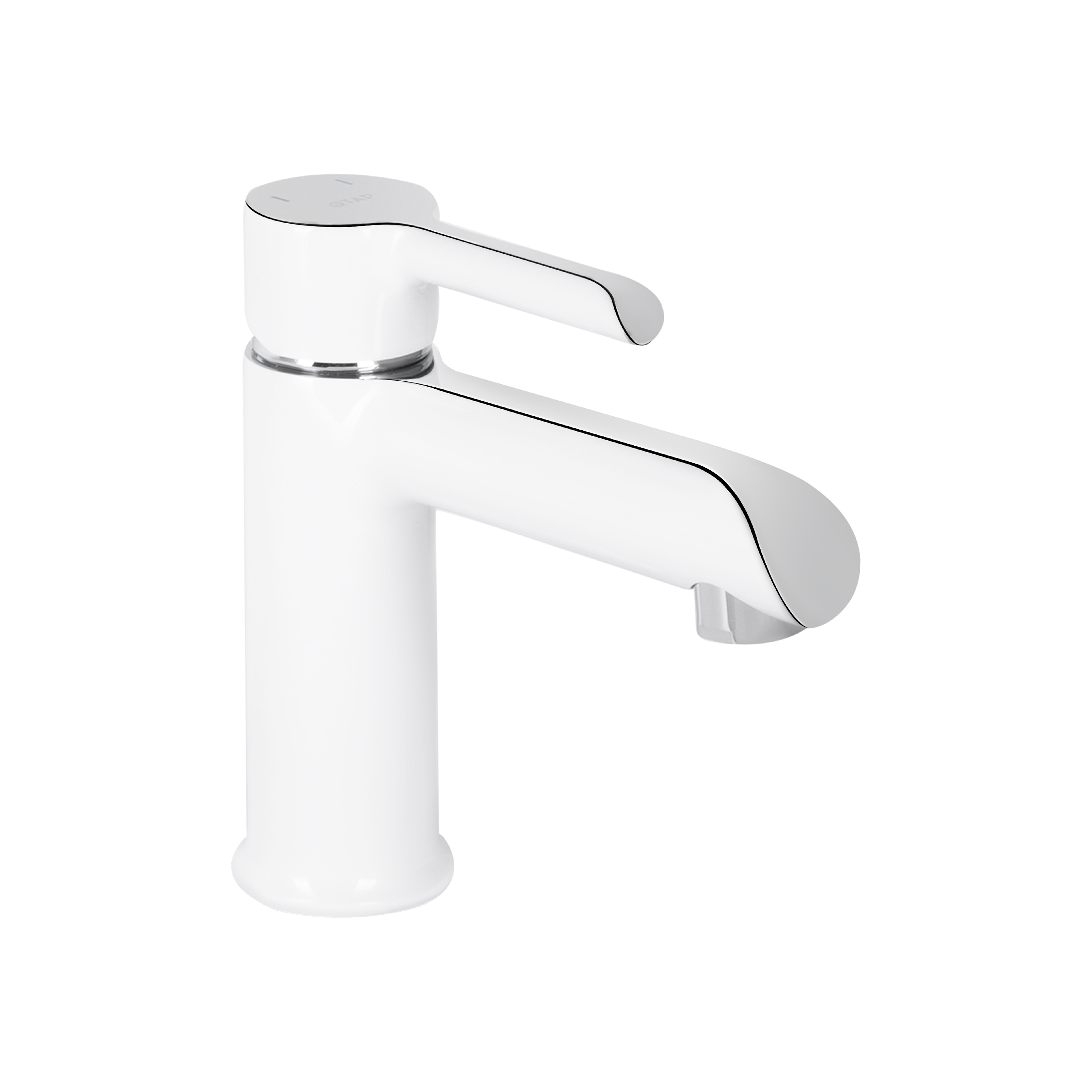 Змішувач для раковини Qtap Grand (з гігієнічним душем) Chrome/White (QTGRA272CRW45671)
