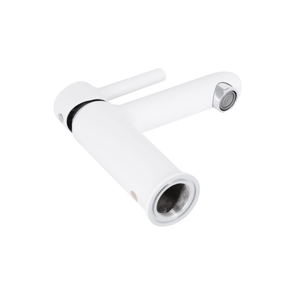 Змішувач для раковини Qtap Grand (з гігієнічним душем) Chrome/White (QTGRA272CRW45671)