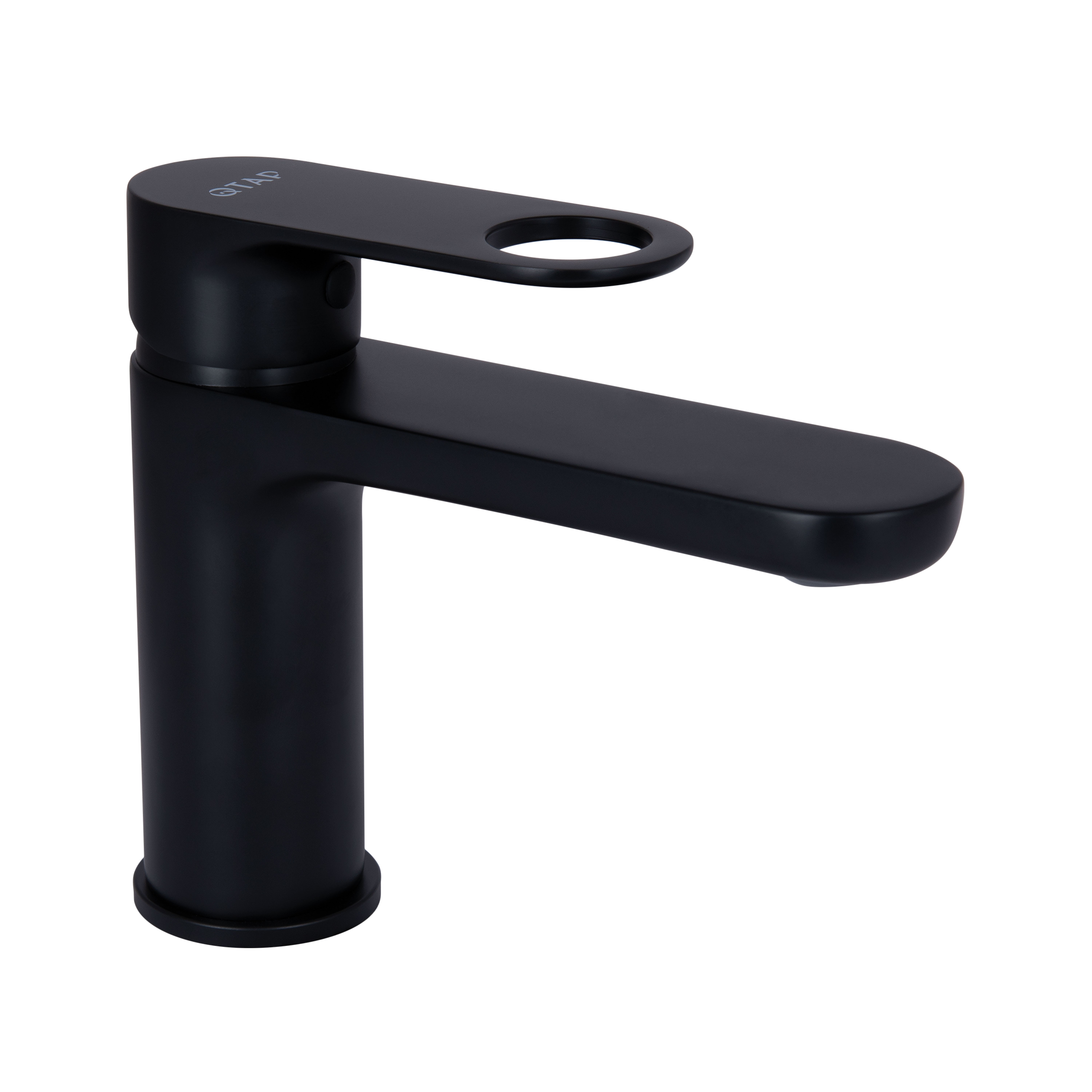 Змішувач для раковини Qtap Jay Black Matt (QTJAY270BLM45545)