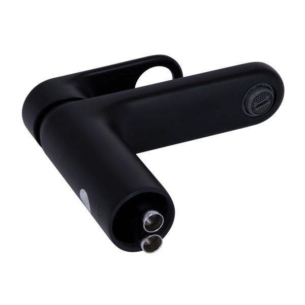 Змішувач для раковини Qtap Jay Black Matt (QTJAY270BLM45545)