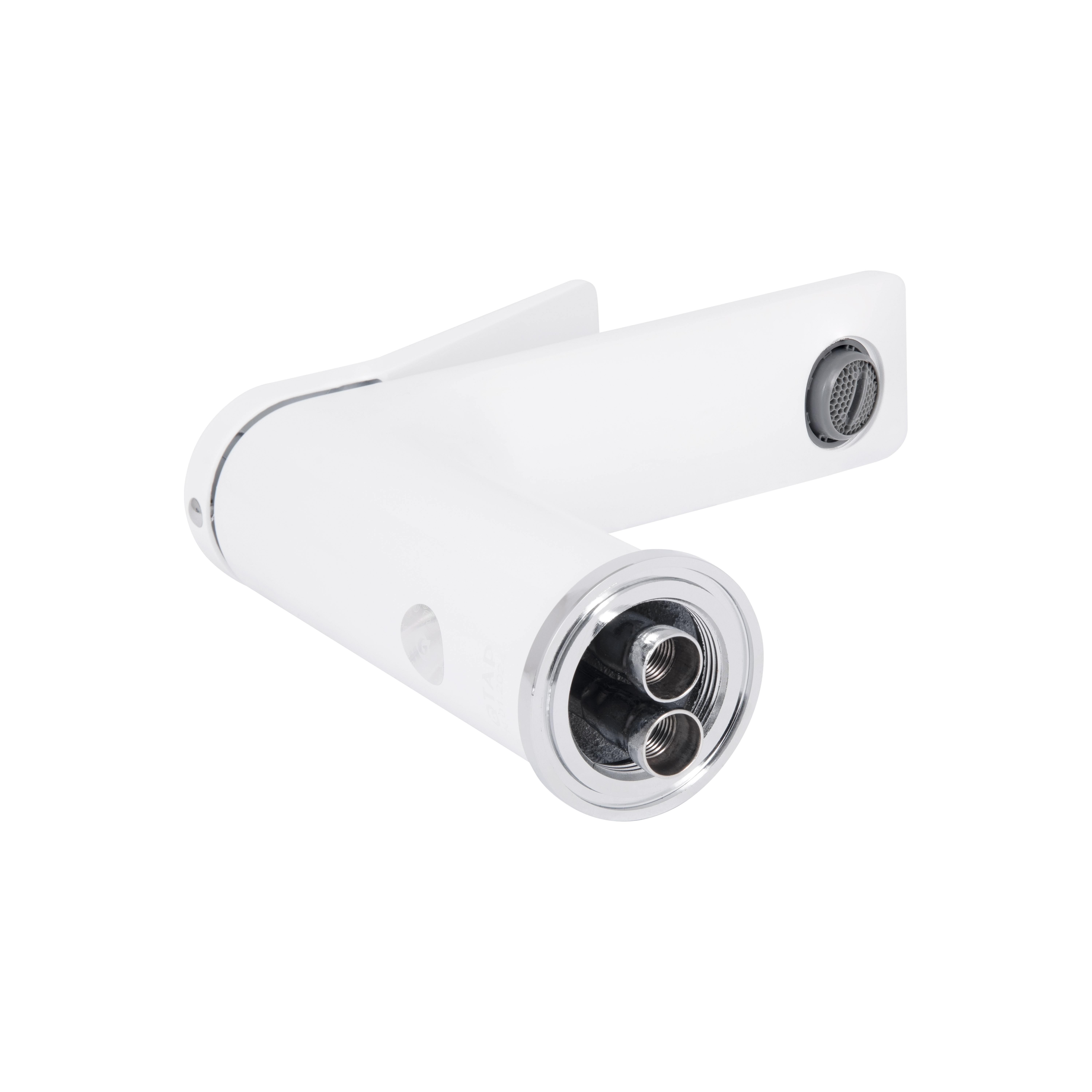 Змішувач для раковини Qtap Presto Chrome/White (QTPRE270CRW45576)