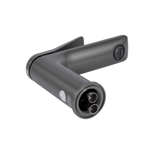 Змішувач для раковини Qtap Presto Gunmetal Black (QTPRE270GRP45581)