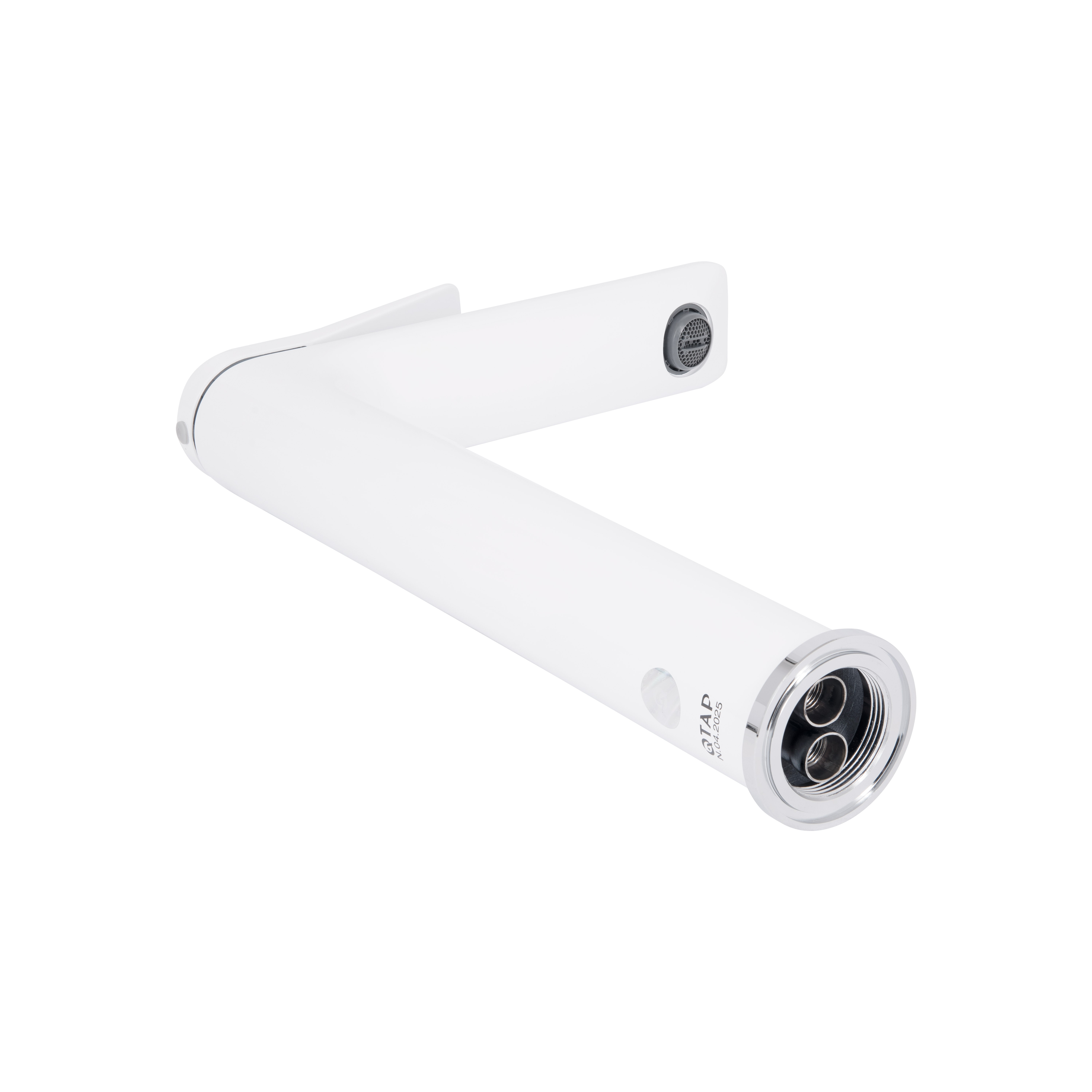 Змішувач для раковини Qtap Presto високий Chrome/White (QTPRE269CRW45577)