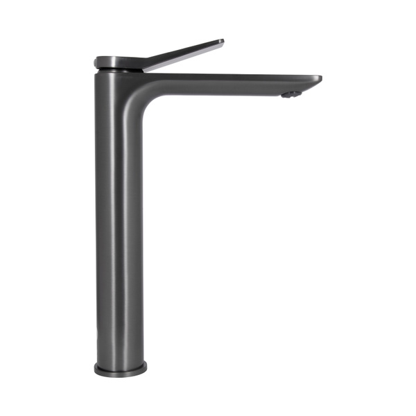 Змішувач для раковини Qtap Presto високий Gunmetal Black (QTPRE269GRP45582)