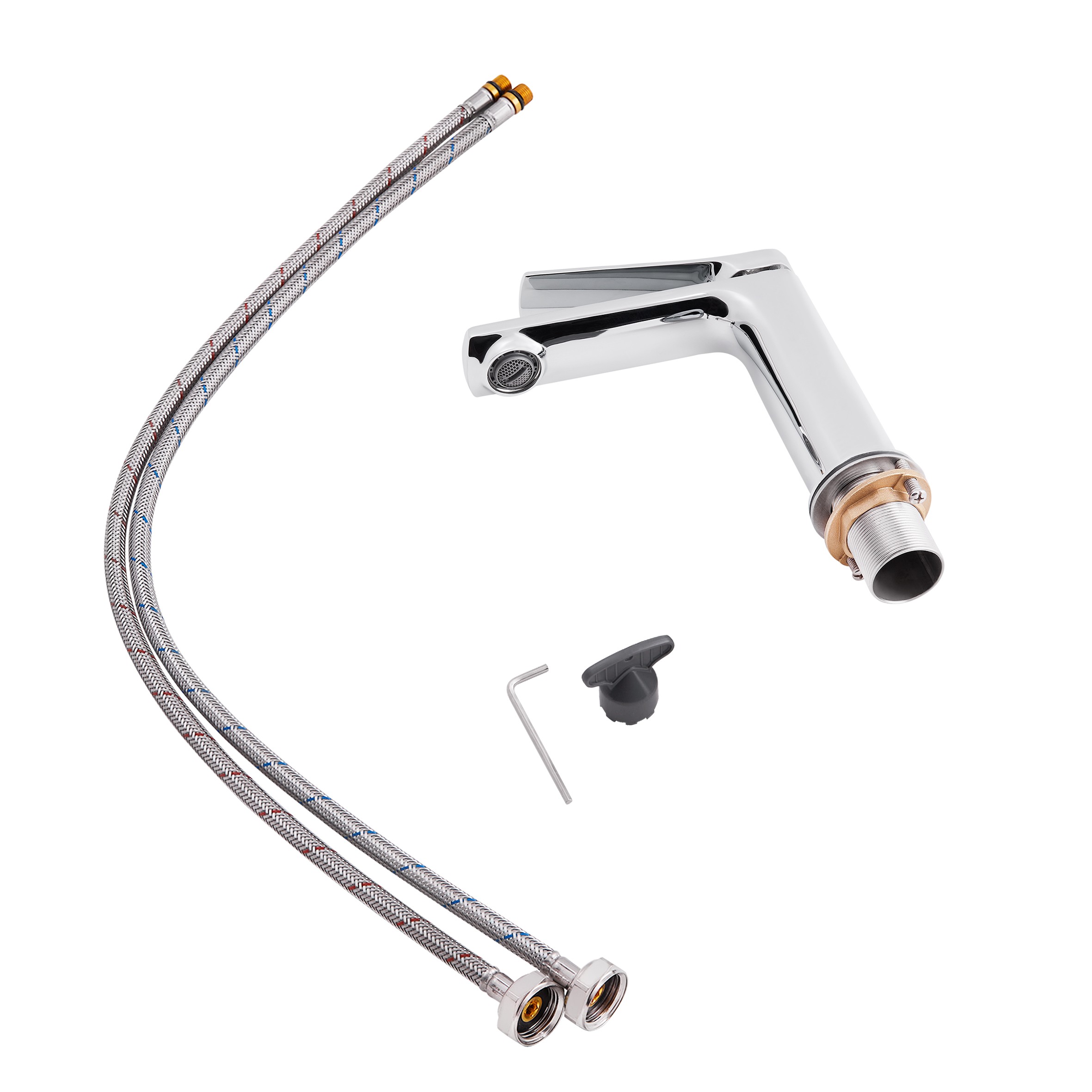 Змішувач для раковини Qtap Slavonice Chrome (QTSLV1042103C)