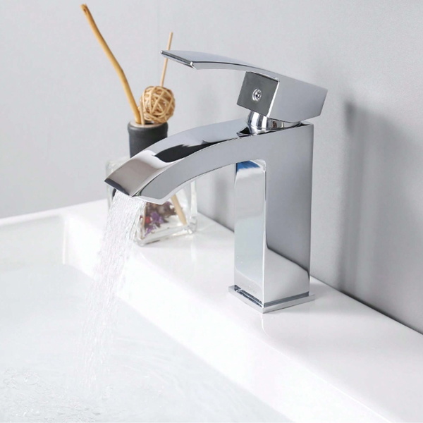 Змішувач для раковини Qtap Swan Cascada Chrome (QTSWA270CRM45564)