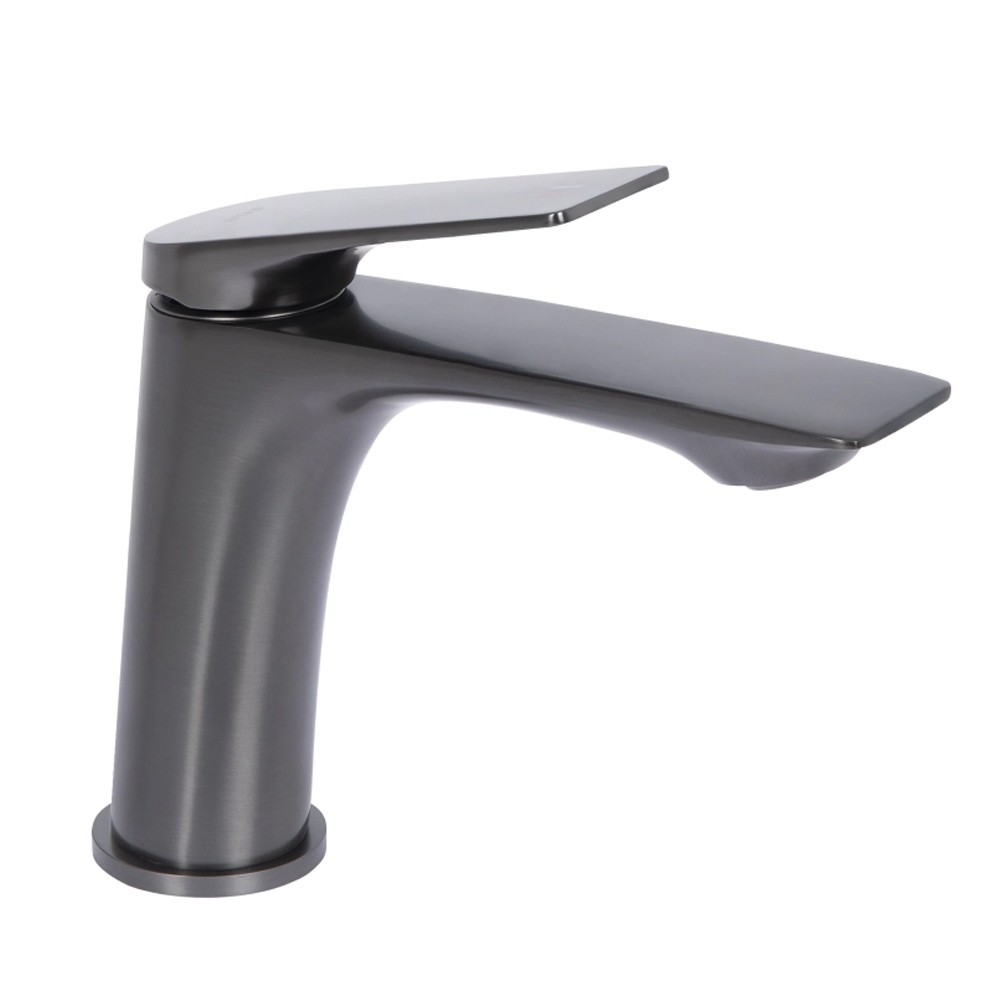 Змішувач для раковини Qtap Vlasta New Gunmetal Black PVD (QTVLA270GMB45641)