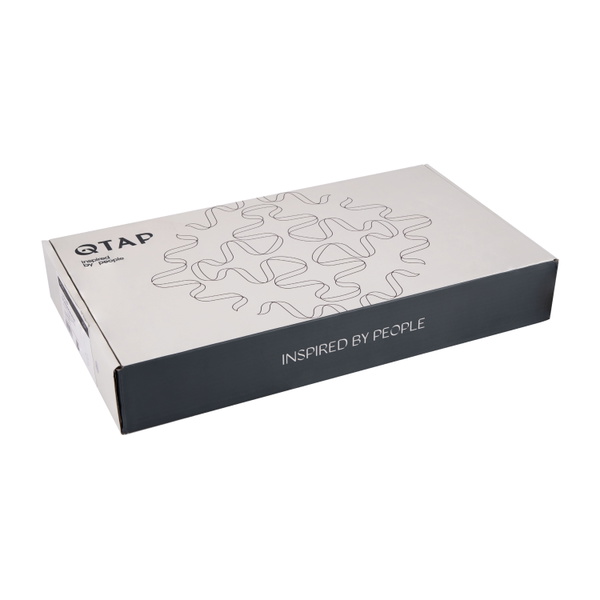 Змішувач для раковини Qtap Vlasta New високий Chrome (QTVLA269CRM45652)