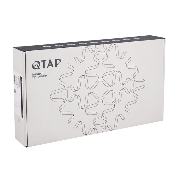 Змішувач для раковини Qtap Vlasta New високий Chrome (QTVLA269CRM45652)