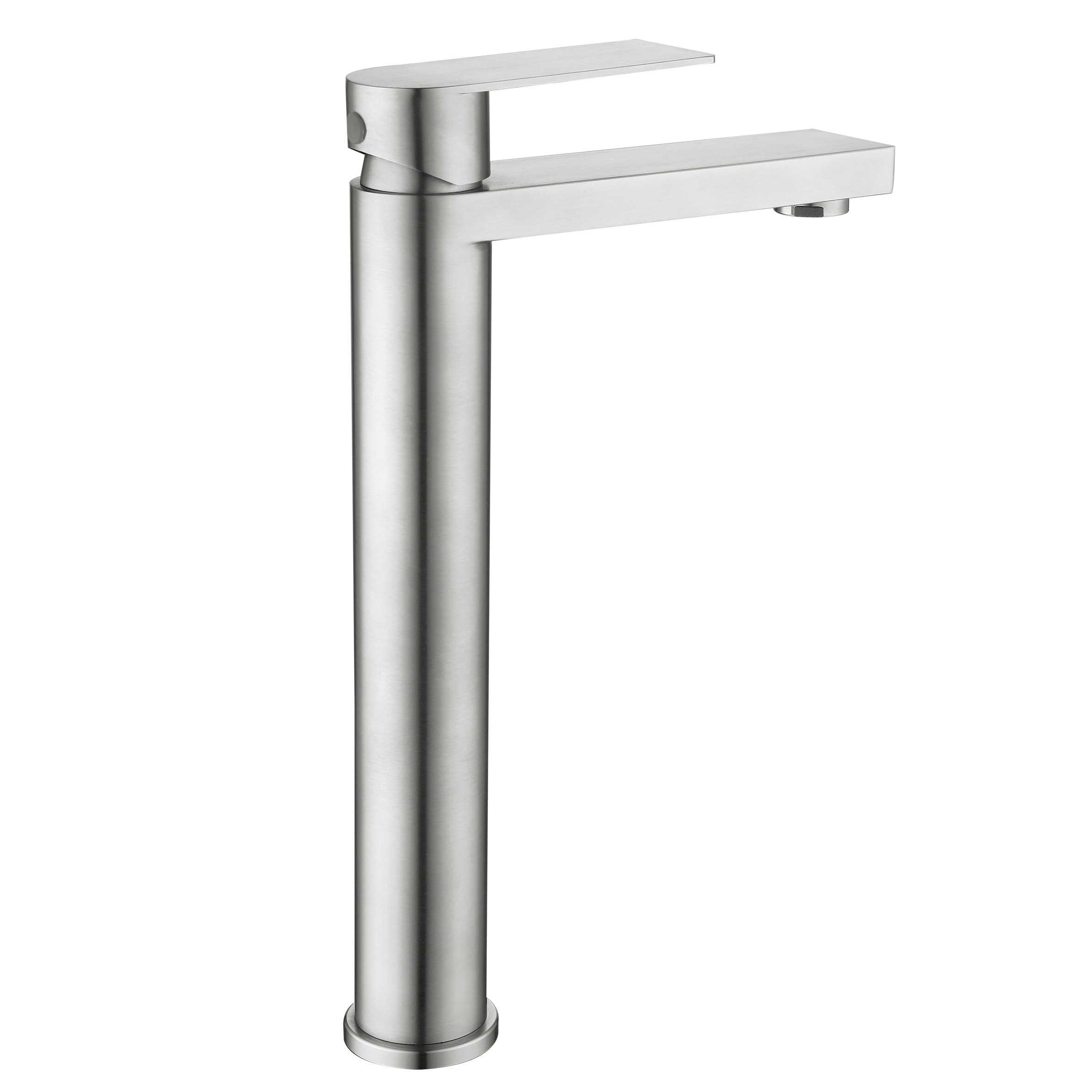Смеситель для раковины высокий Lidz Nexus 001FH Nickel (k35) (LDNEX001FHNKS49185)