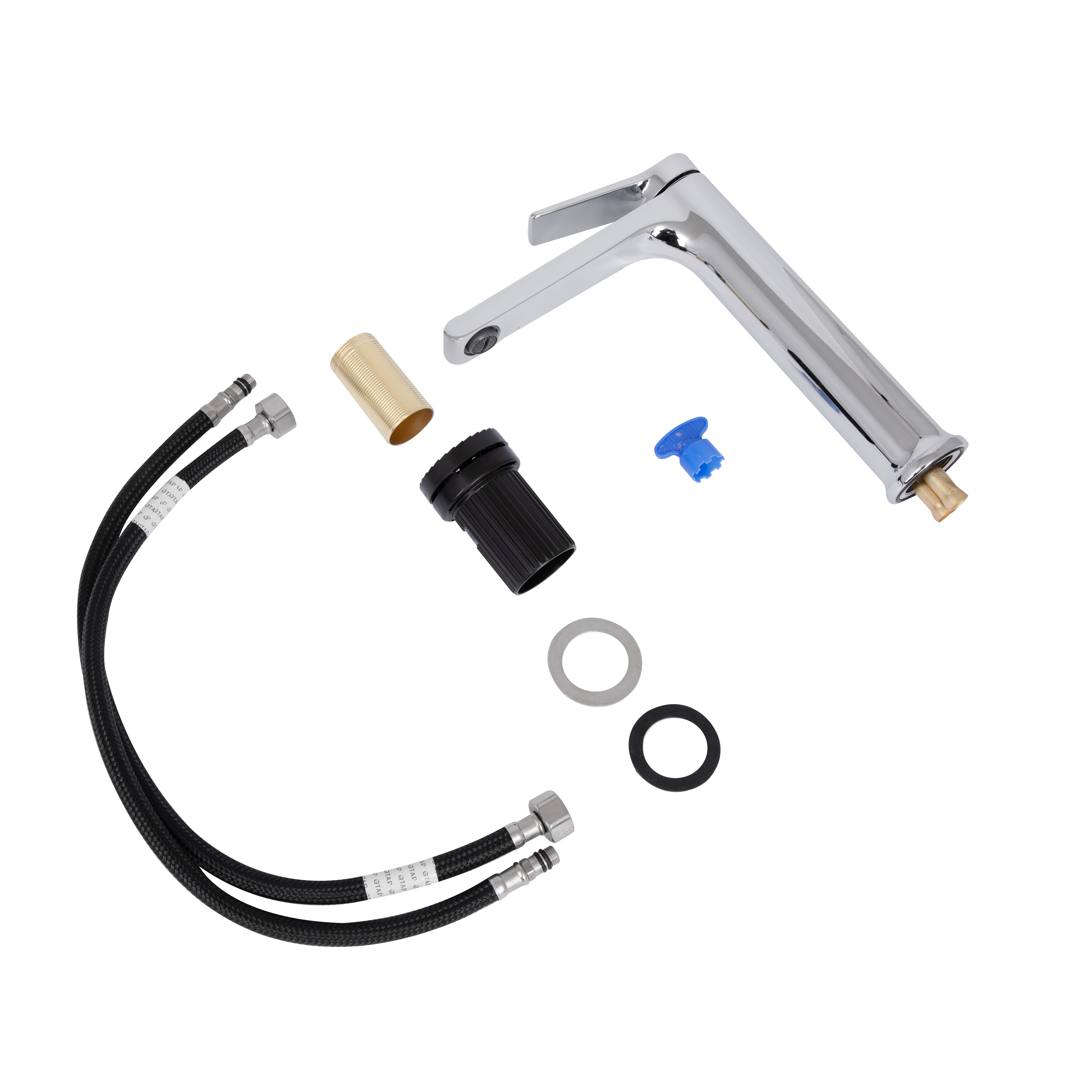 Смеситель для раковины высокий Qtap Arvin Chrome (QTARV269CRM48639)