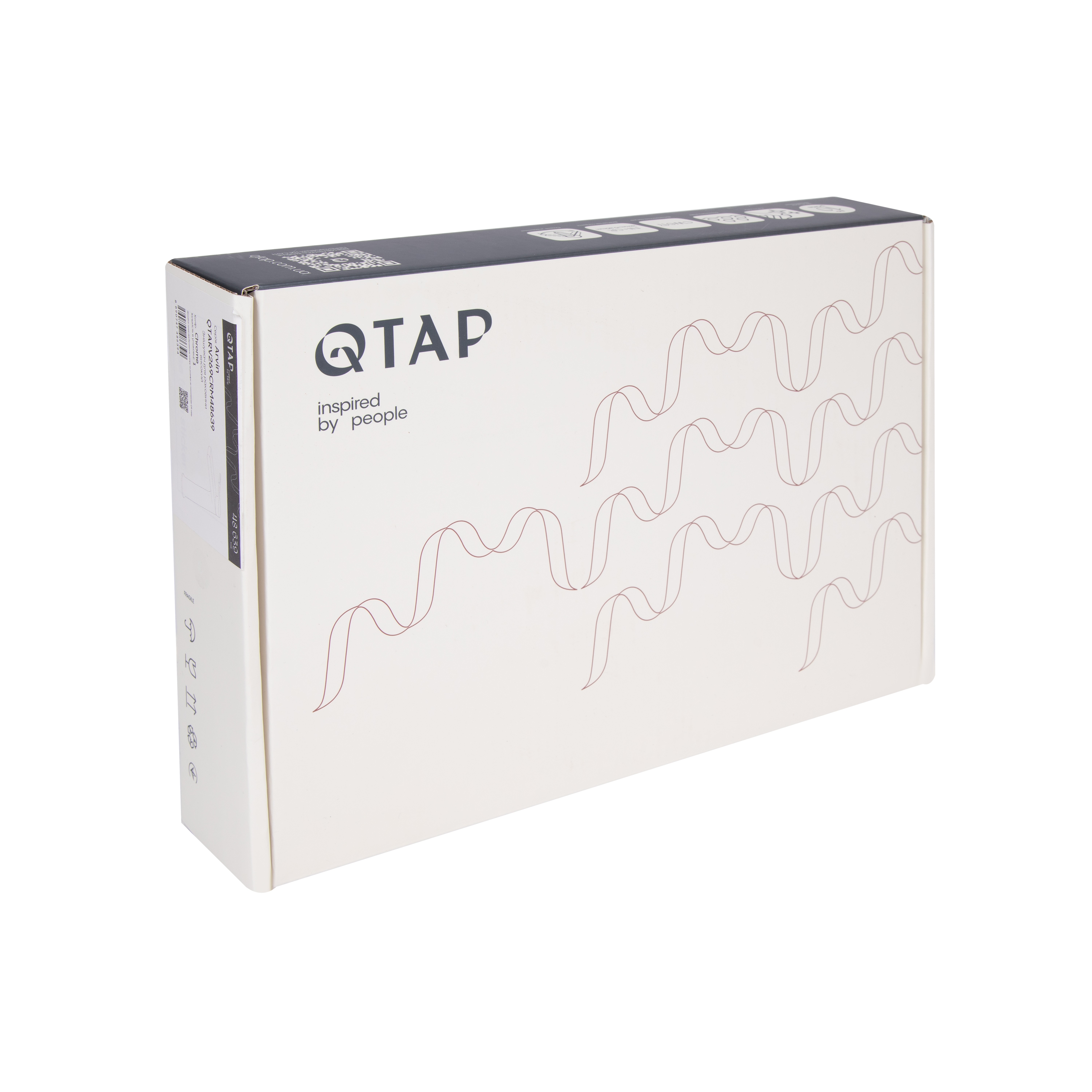 Смеситель для раковины высокий Qtap Arvin Chrome (QTARV269CRM48639)