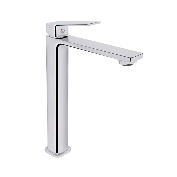 Змішувач для раковини високий Qtap Capricorn, Chrome (k26) (QTCAP1060H102C48220)