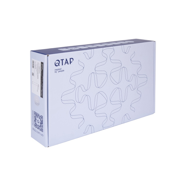 Змішувач для раковини високий Qtap Capricorn, Chrome (k26) (QTCAP1060H102C48220)