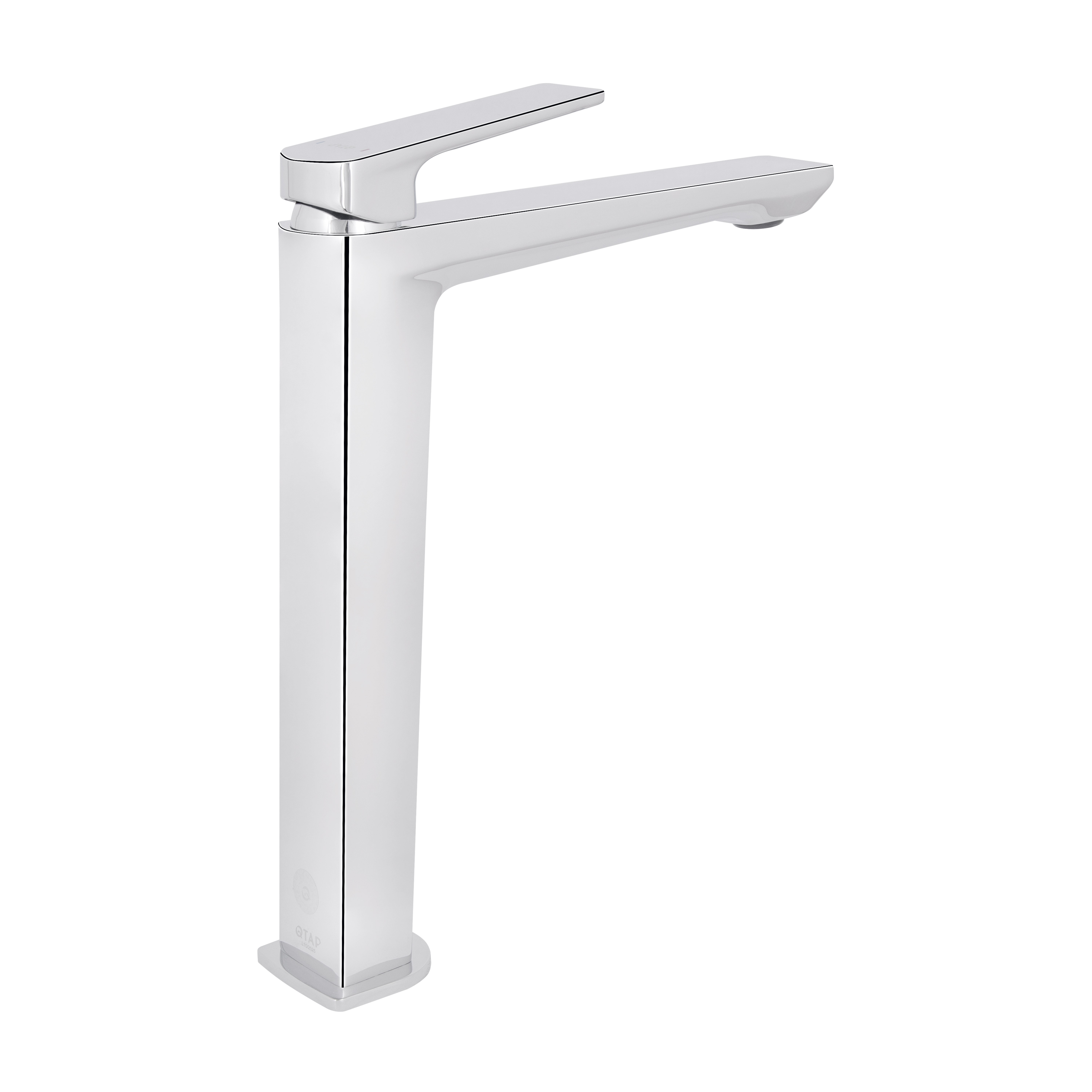 Смеситель для раковины высокий Qtap Crow Chrome (QTCRO269CRM48645)