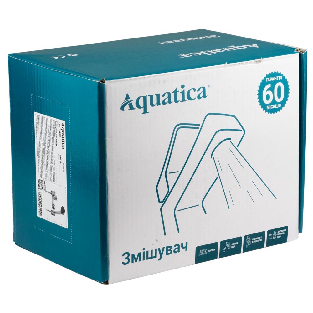 Змішувач для ванни Aquatica IG Ø35 мм