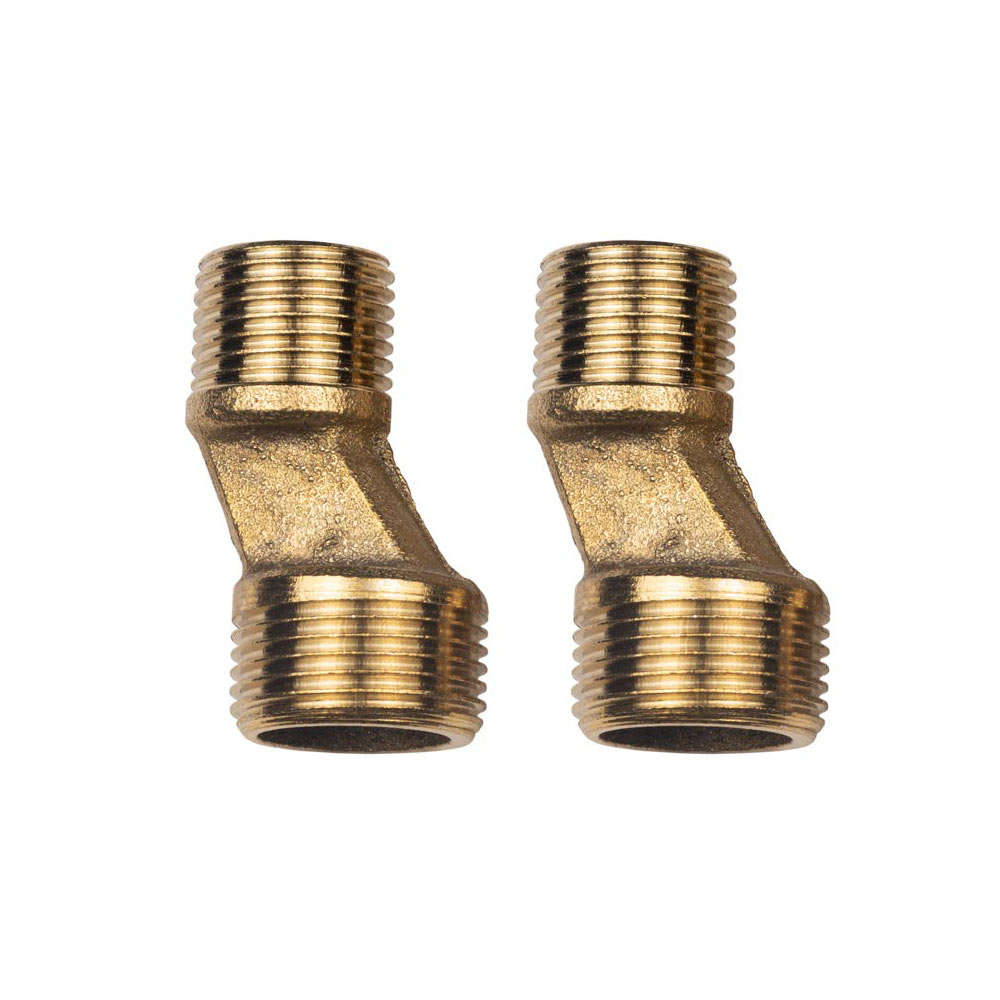 Змішувач для ванни Aquatica s31 прямий 350мм дивертор вбудований картриджний Ø35 мм