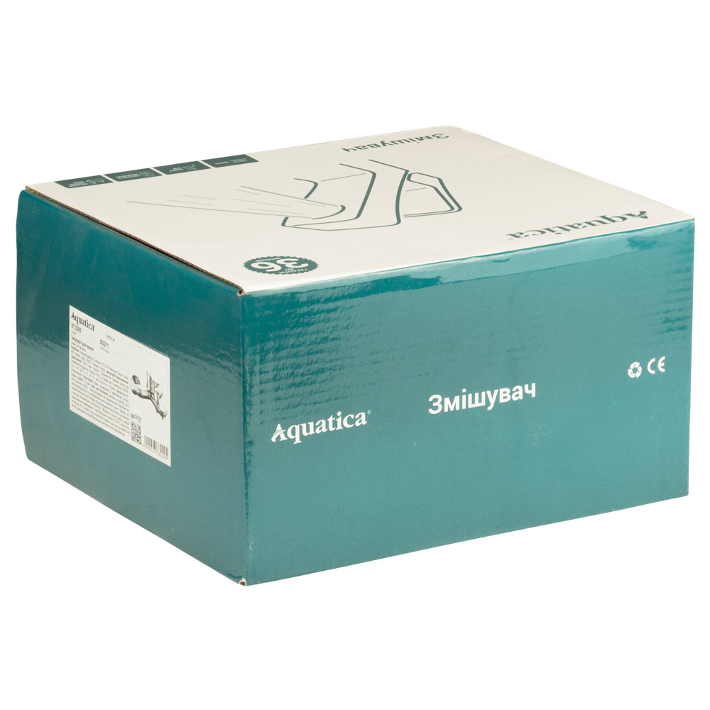 Змішувач для ванни Aquatica s33 литий Ø40