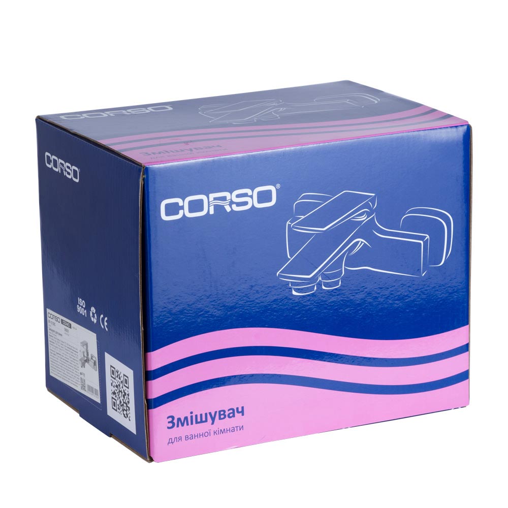 Змішувач для ванни Corso Como литий Ø35 мм