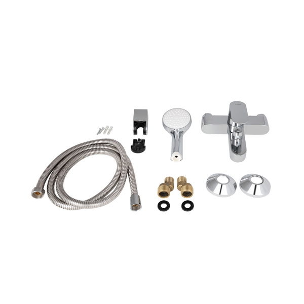 Змішувач для ванни Lidz Arrow 0061 (з душовим гарнітуром) (k35) Chrome (LDARR0061CRM44956)