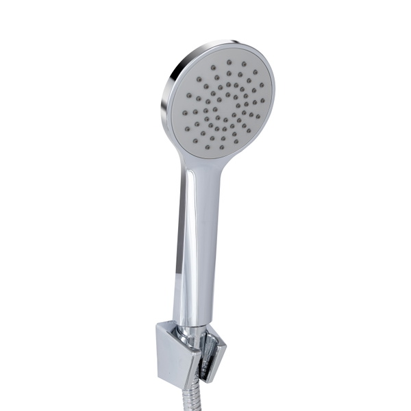 Змішувач для ванни Lidz Latwa 006 (з душовим гарнітуром) (k35) Chrome (LDLAT006CRM45414)