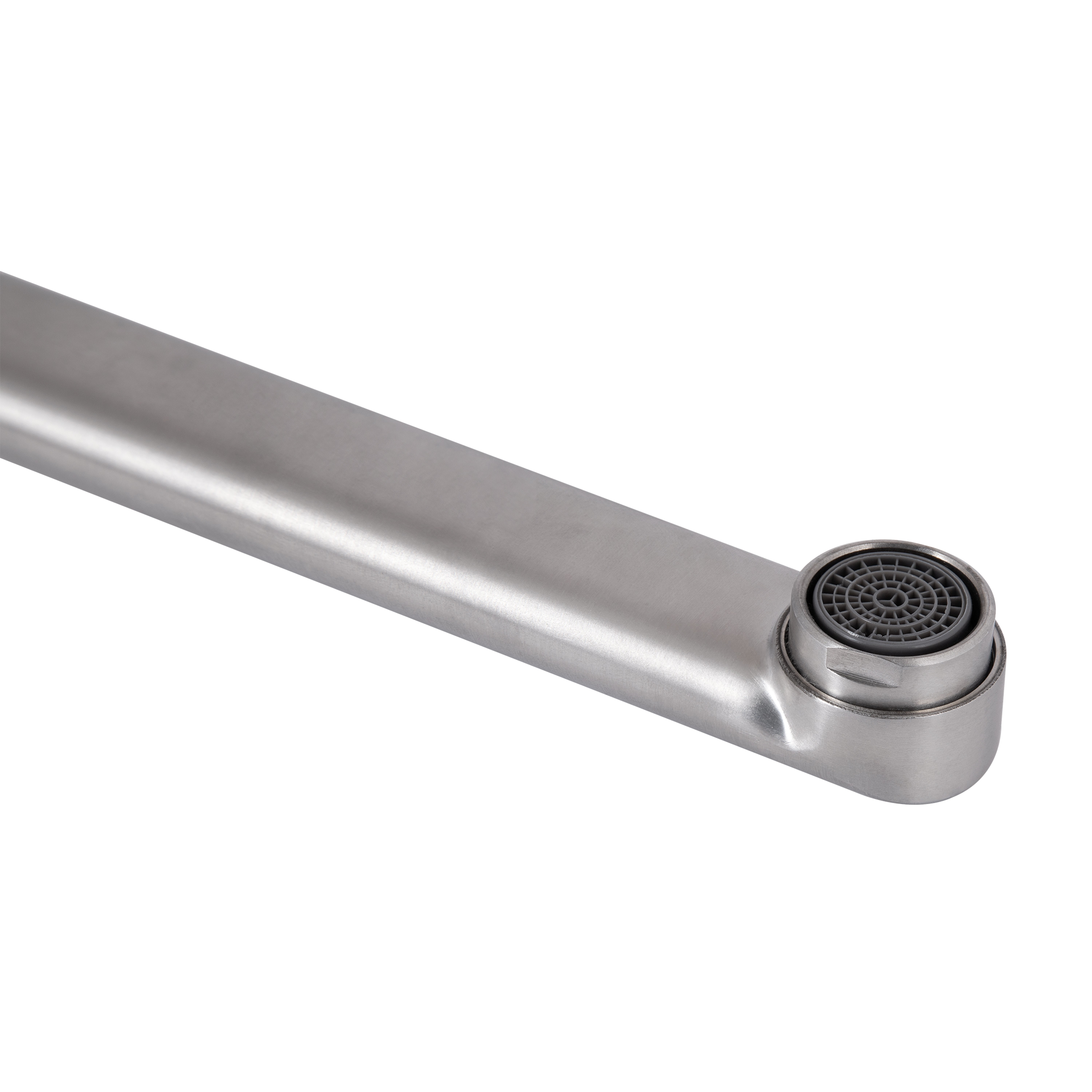 Змішувач для ванни Lidz Luna 005 (з душовим гарнітуром) (k35) Nickel (LDLUN005NKS46093)