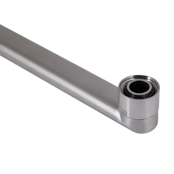 Змішувач для ванни Lidz Luna 005 (з душовим гарнітуром) (k35) Nickel (LDLUN005NKS46093)